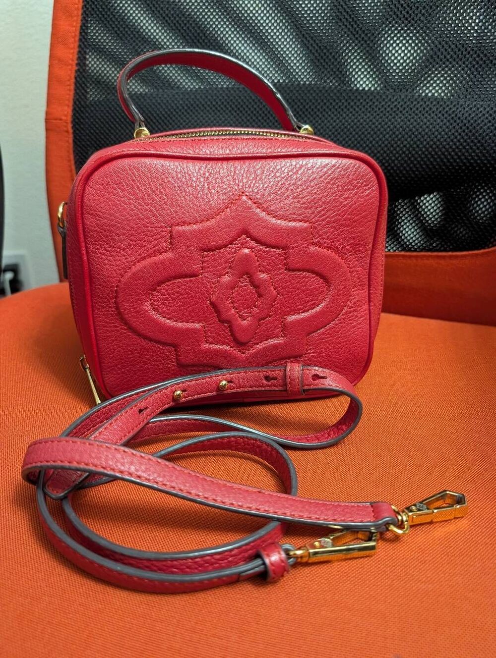 orYany crossbody/hand bag red